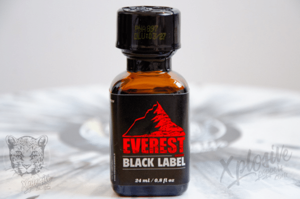 achat Poppers Everest black label 24ml PAS CHER